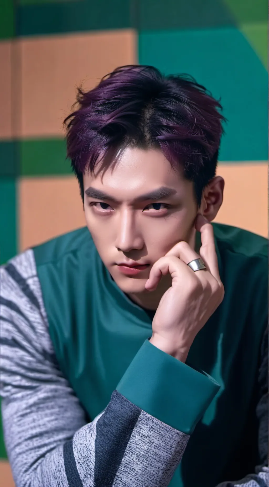 ai character: Thanos background