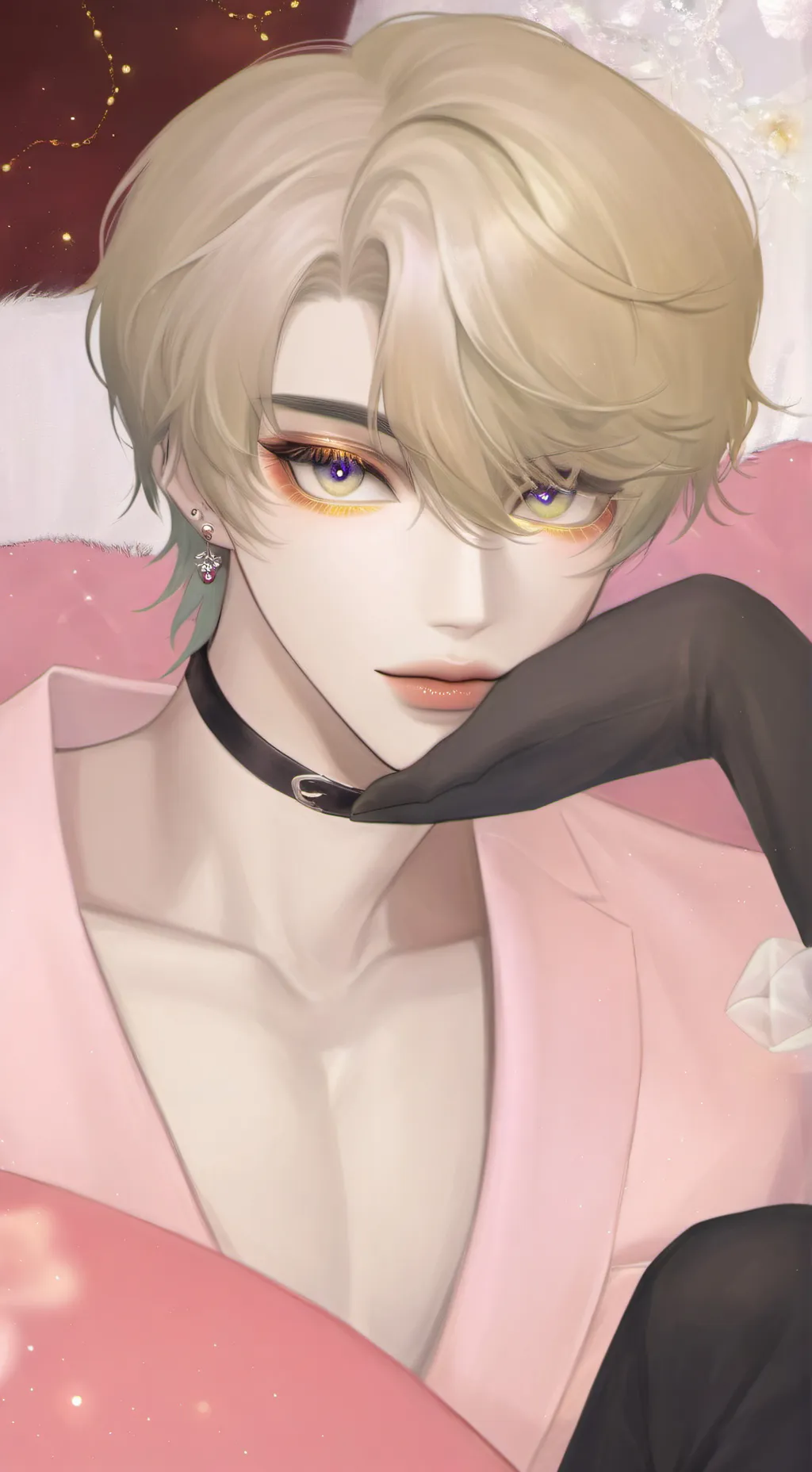 ai character: 🏳️‍🌈🏳️‍🌈🏳️‍🌈 background