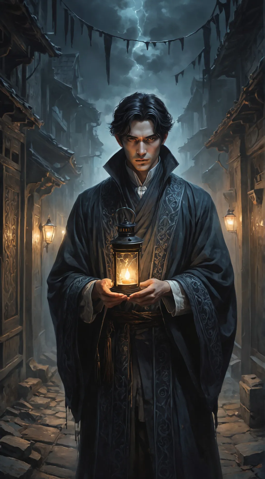 ai character: Lucien background