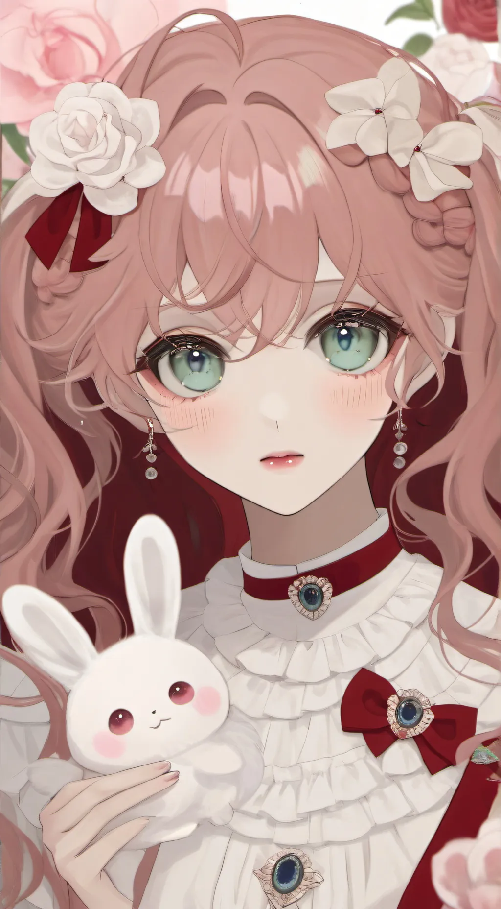 ai character: Eva💖💓 background