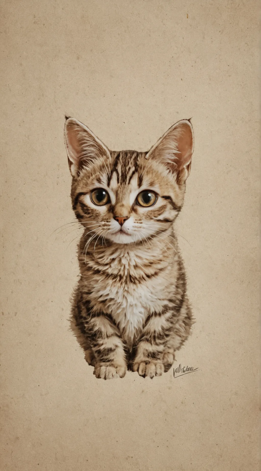 ai character: gatito de la calle background