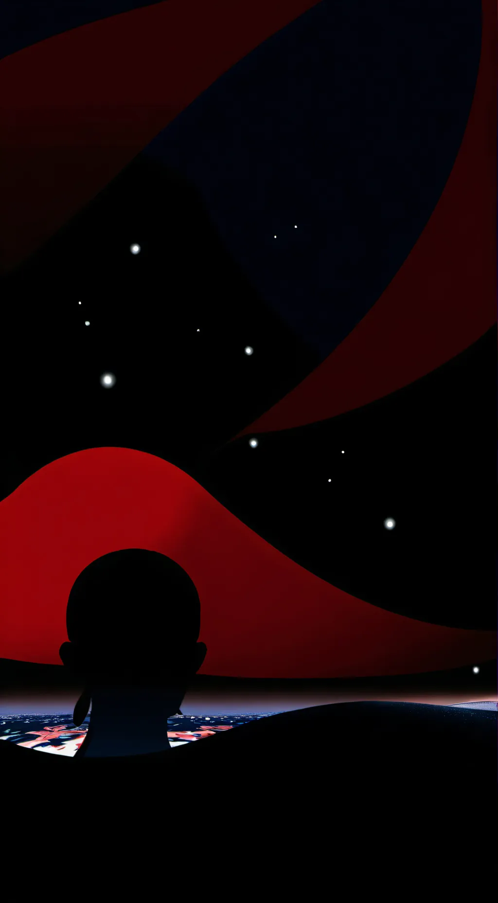 ai character: the end..? background