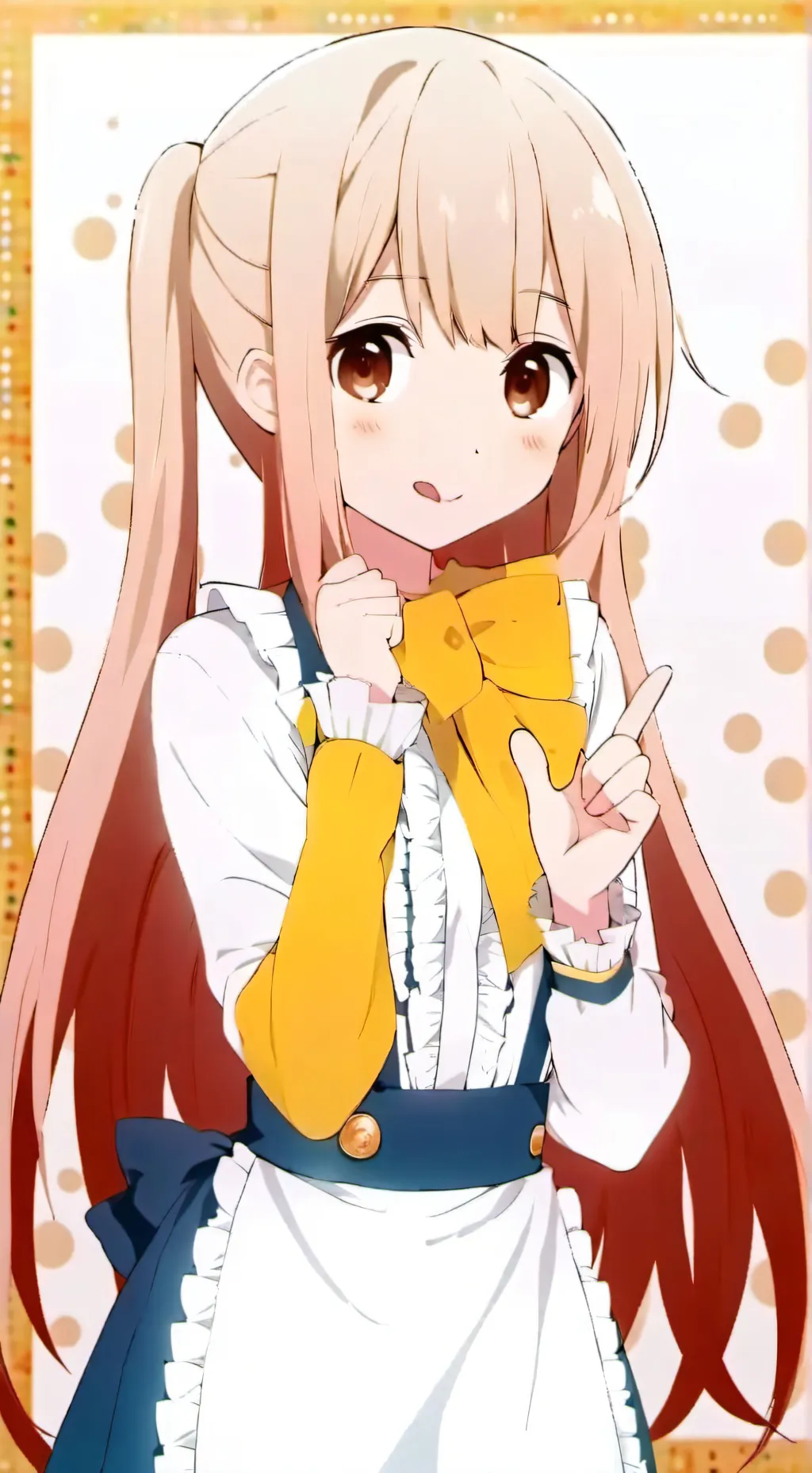 ai character: Lila vein background