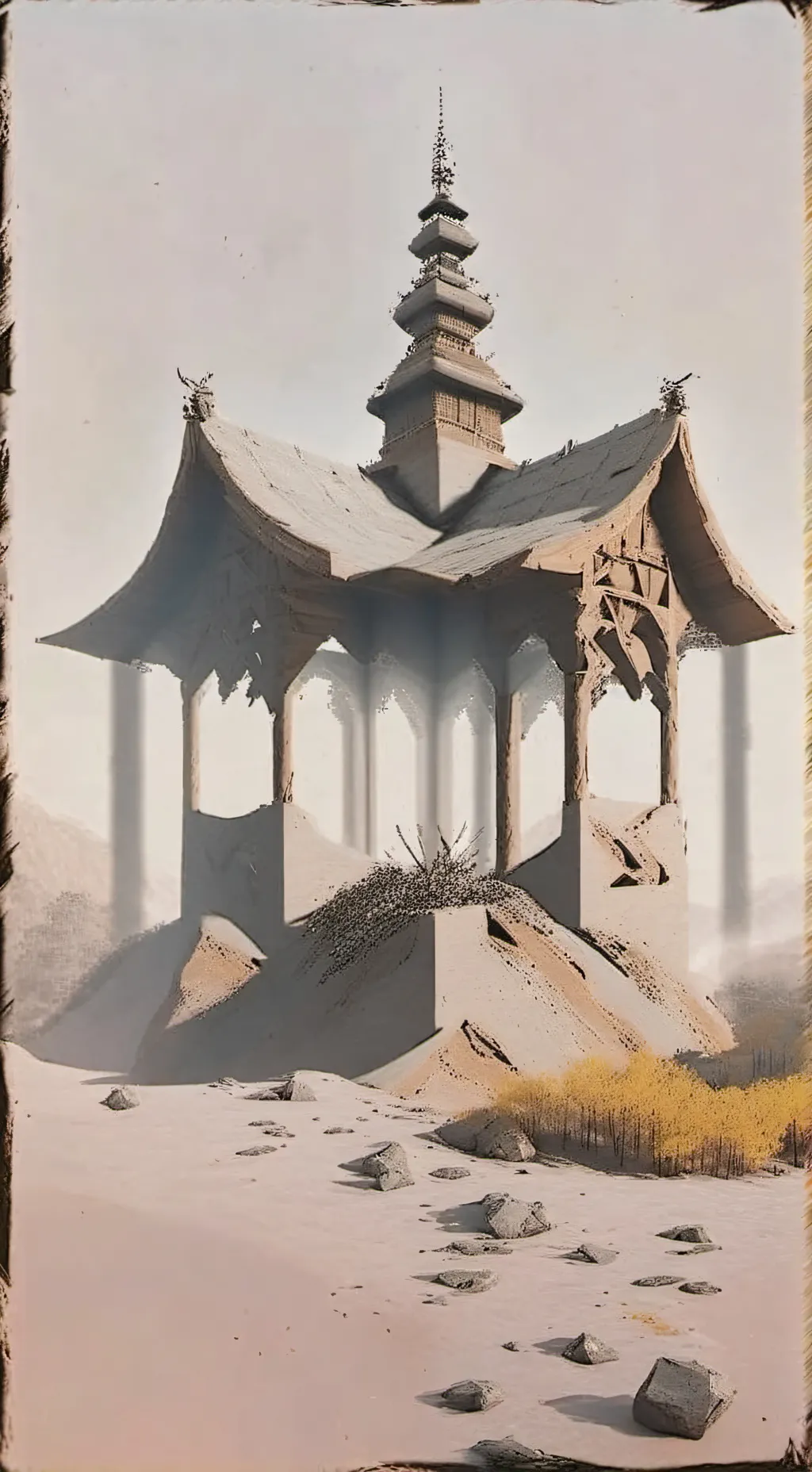 ai character: Retroslop Invasion background