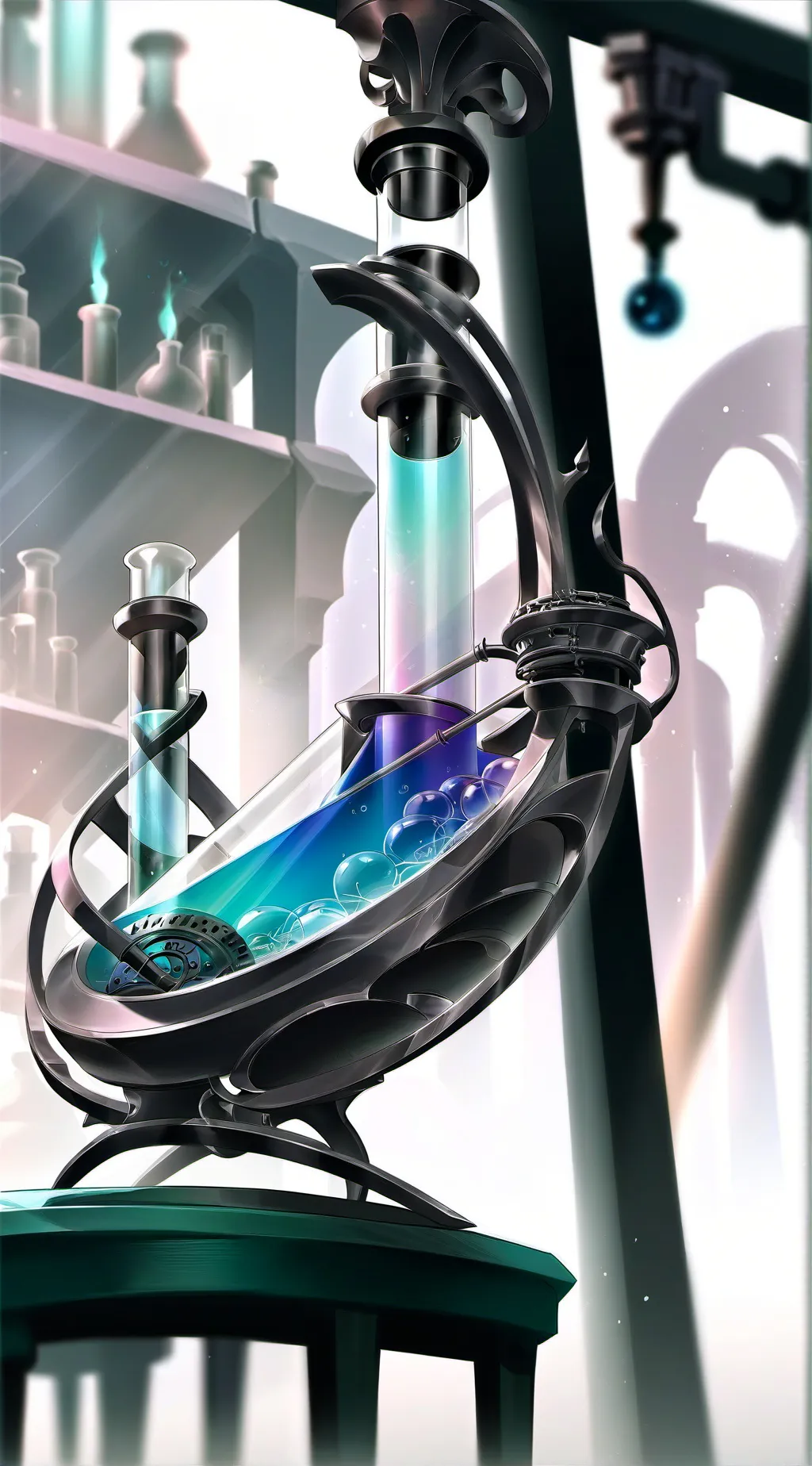 ai character: Secret Lab background