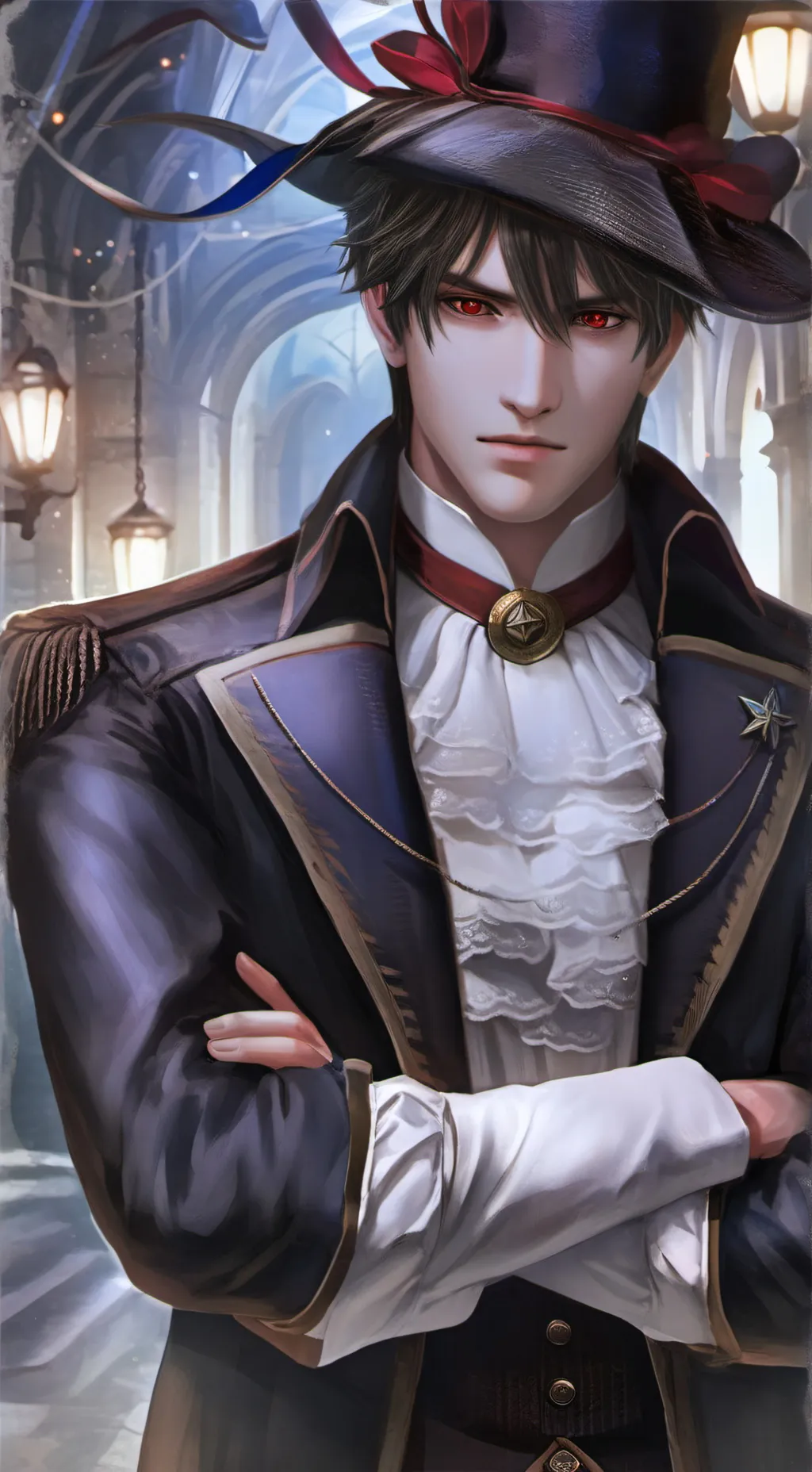 ai character: Arvo background