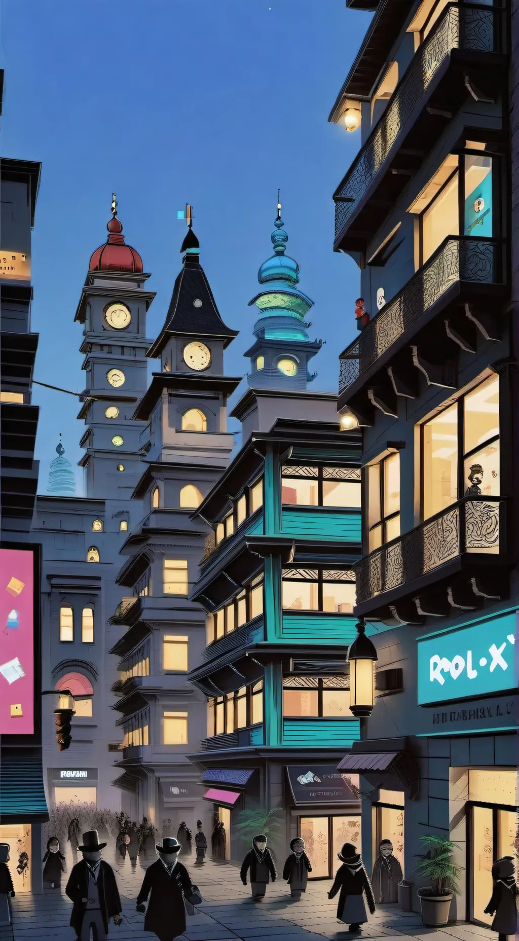 ai character: DW infection  background