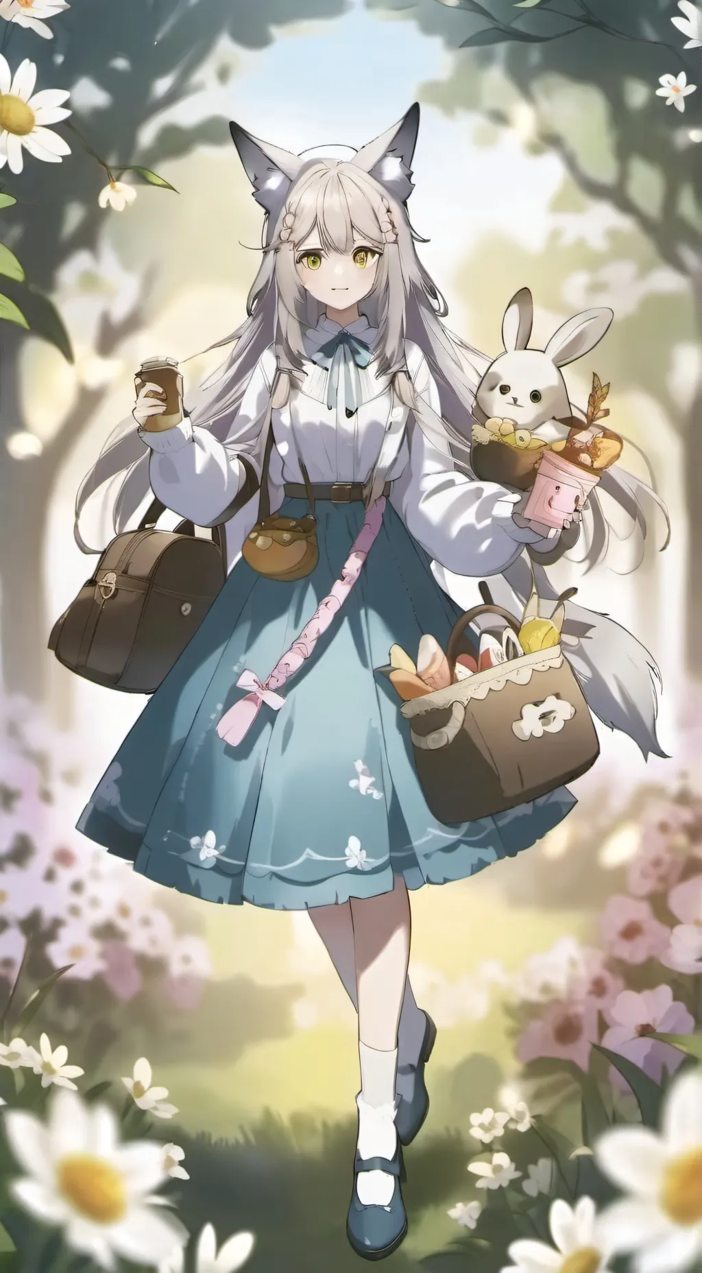 ai character: Little pick me background