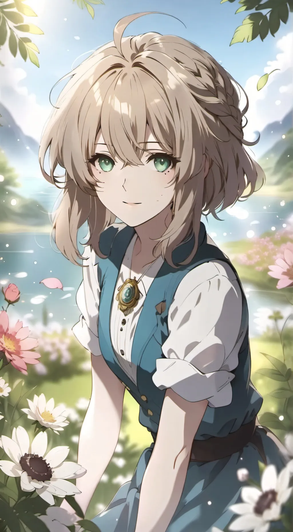 ai character: kiri bak background