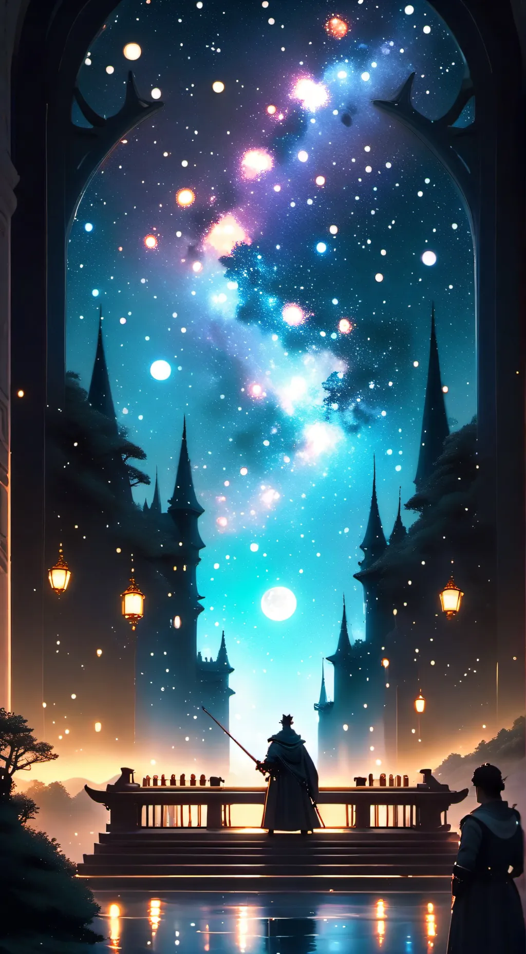 ai character: Ancient man  background