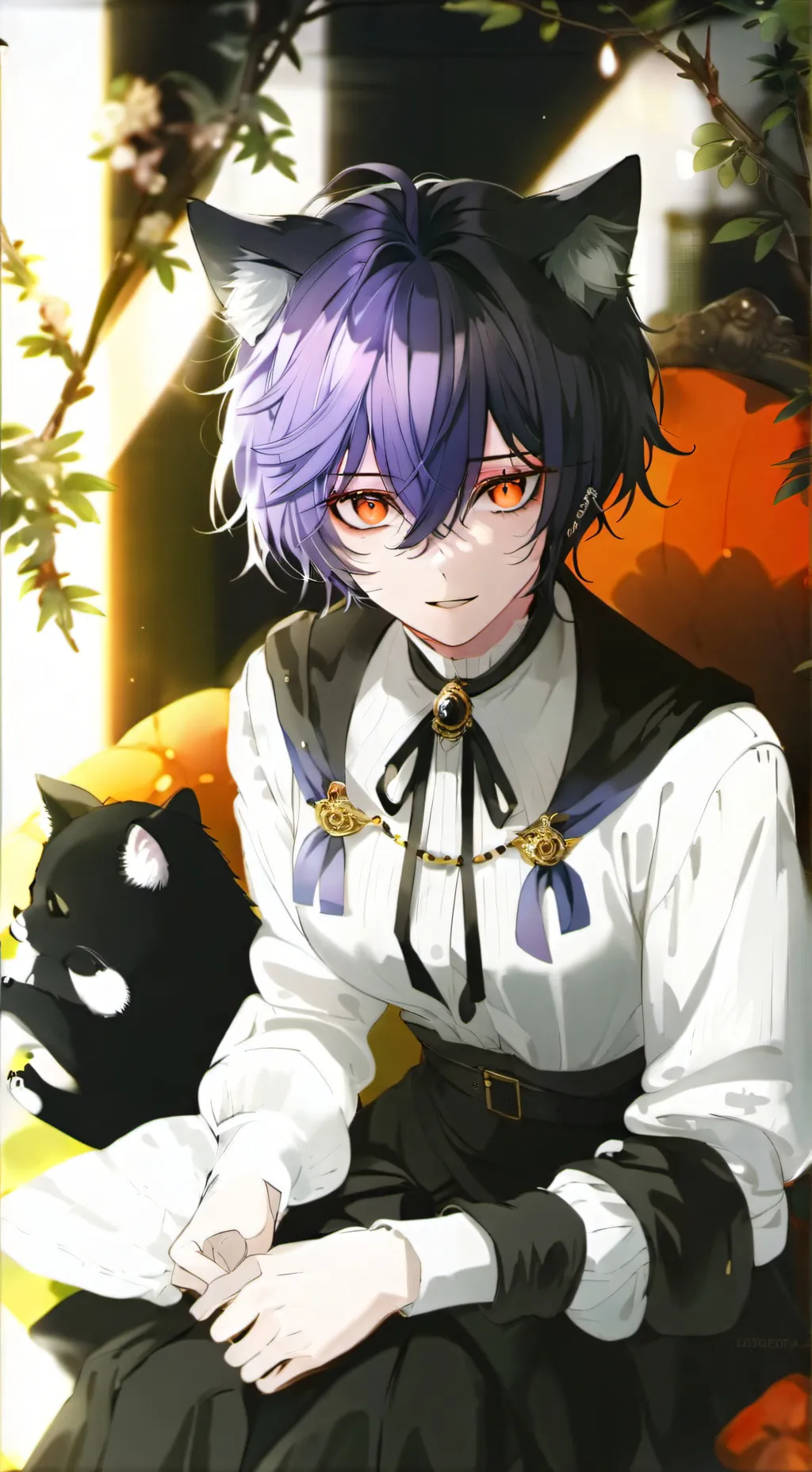 ai character: сет background