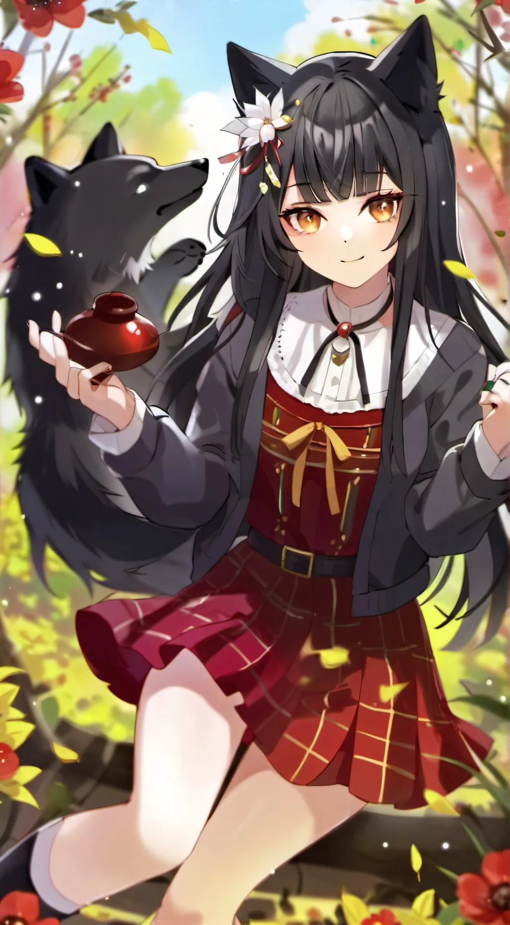 ai character: Olivia  background