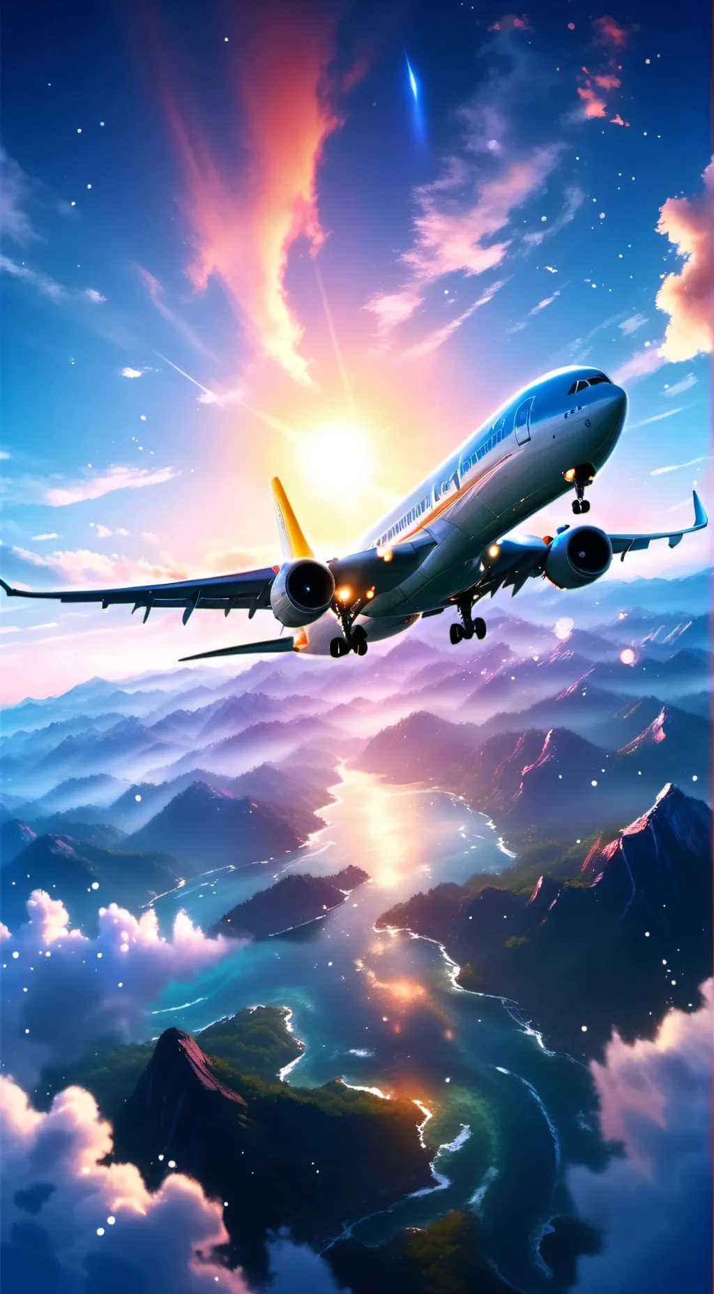 ai character: MHA Trip background