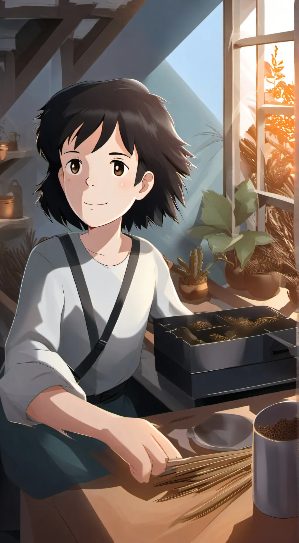 ai character: kiki background