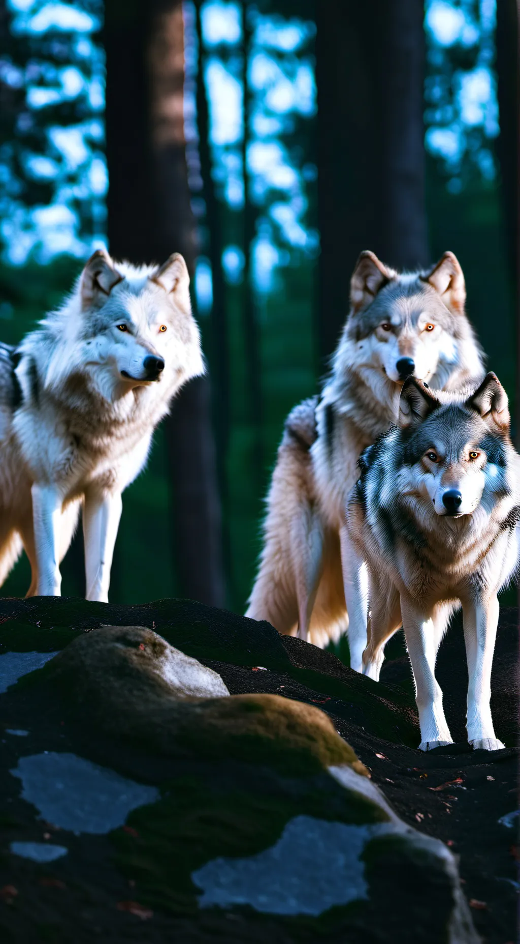 ai character: The Coyote Creek  background