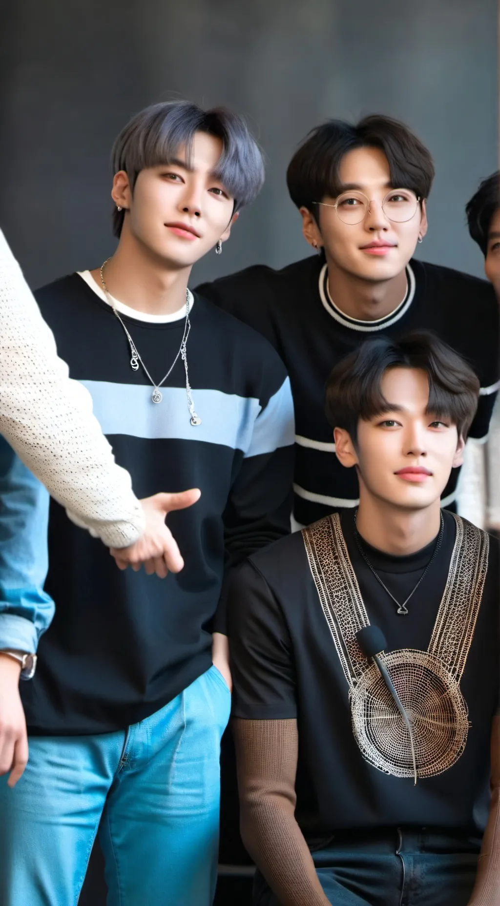 ai character: BTS background