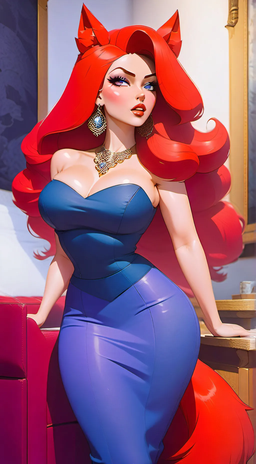 ai character: Jessica  background