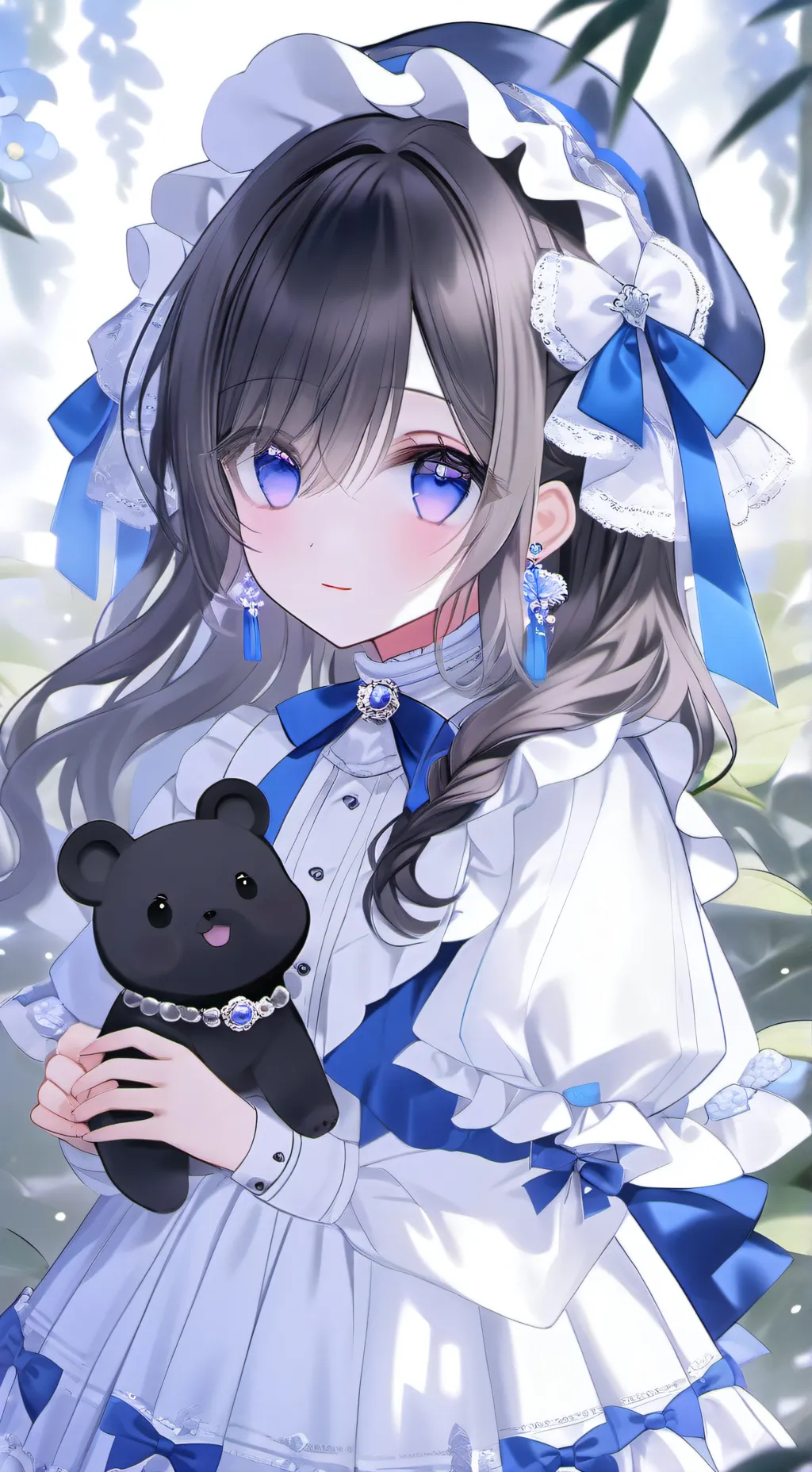 ai character: Аня background