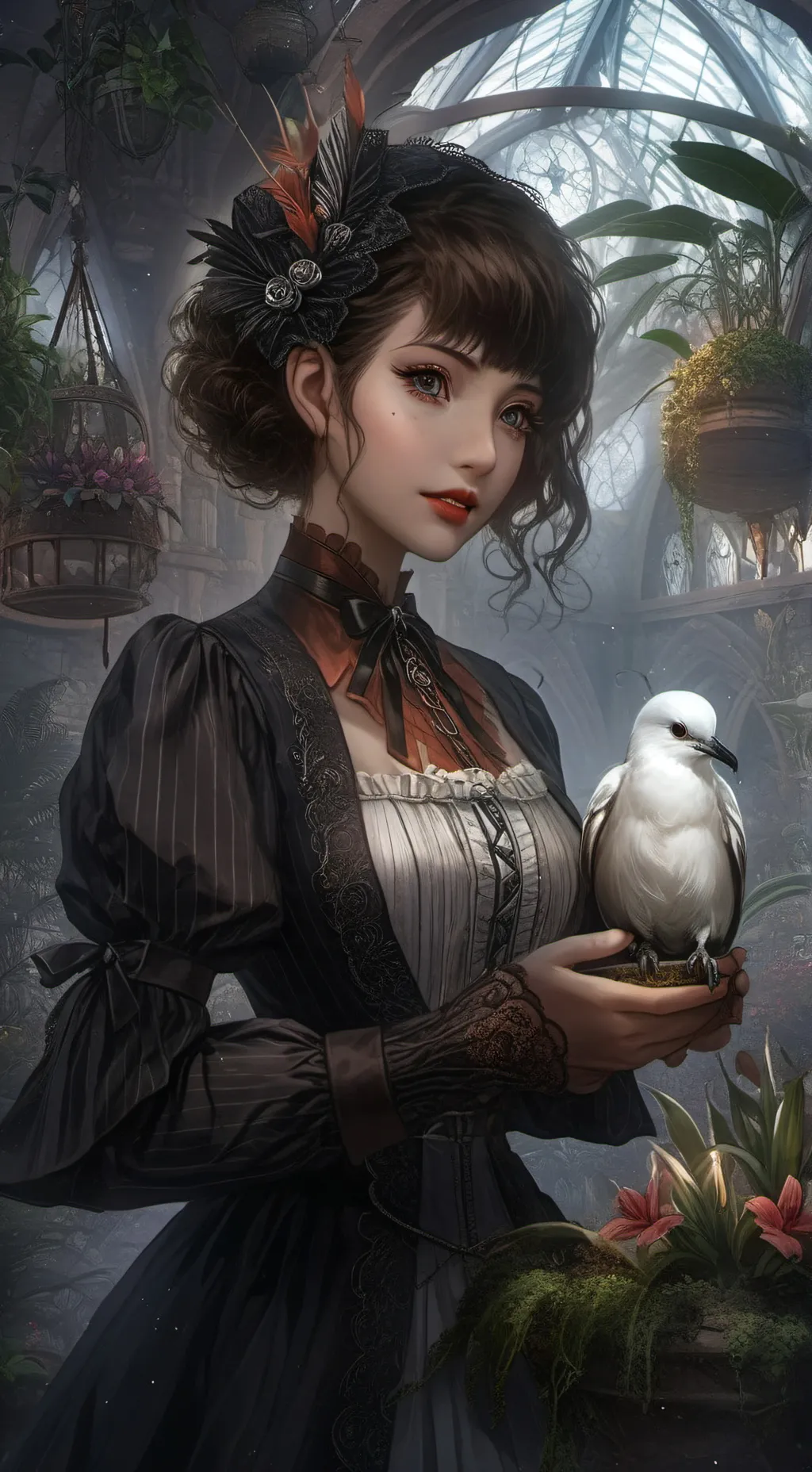 ai character: Lyra Sage  background