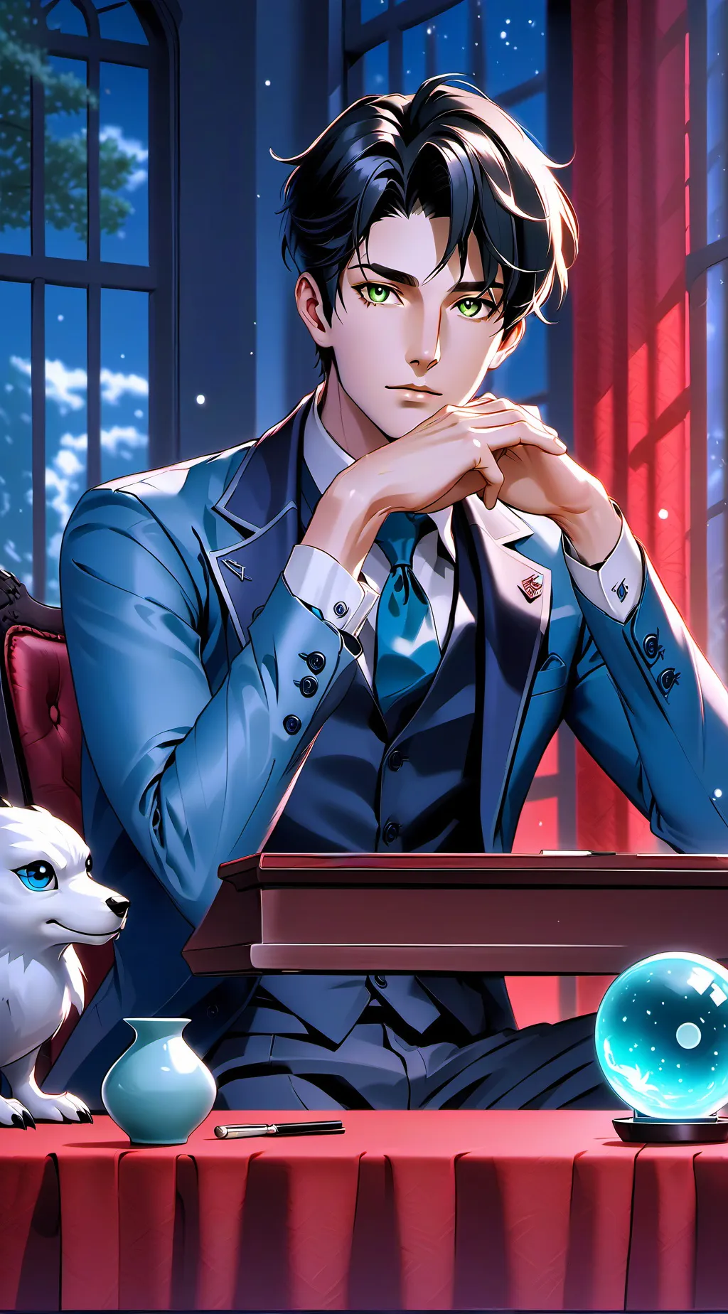 ai character: Kaiden background