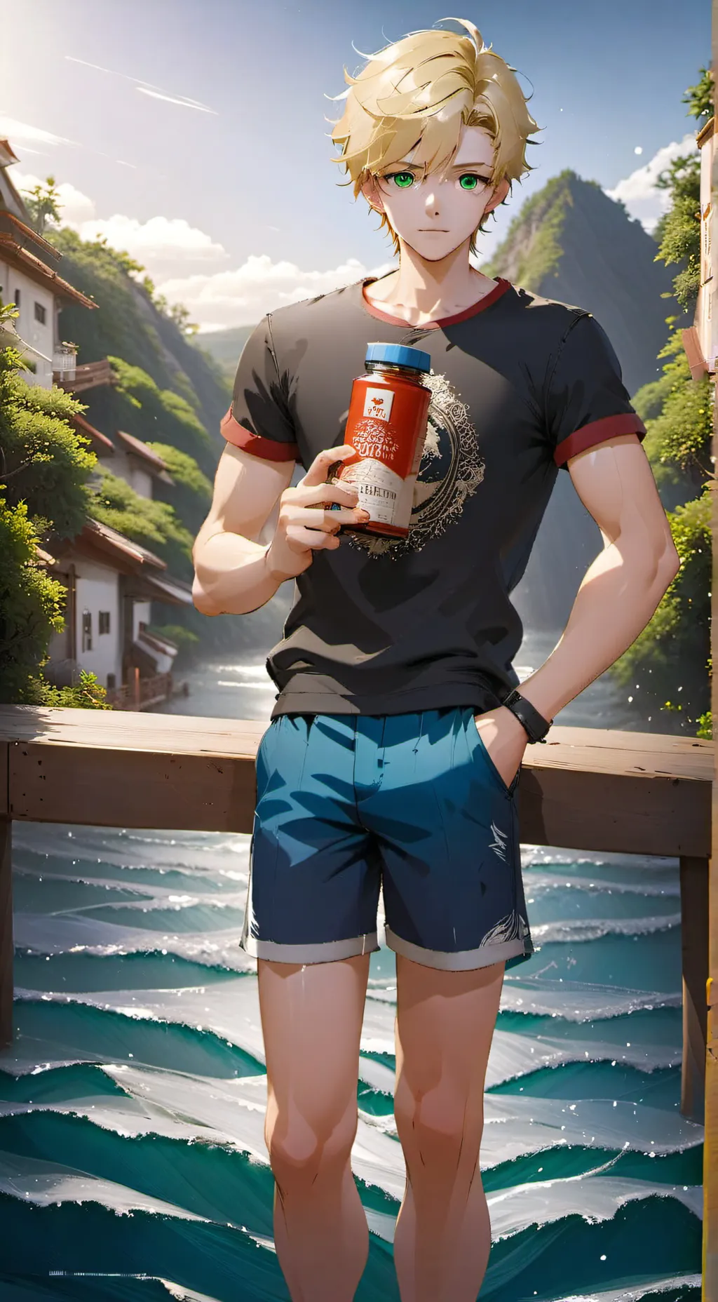 ai character: Perseo background