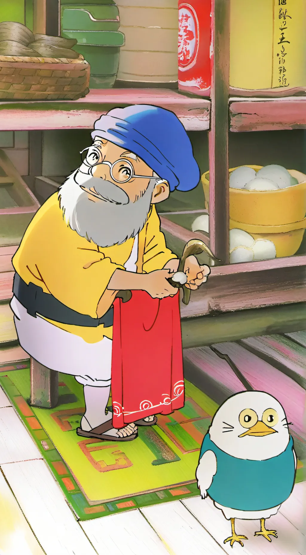 ai character: ATEEZ background