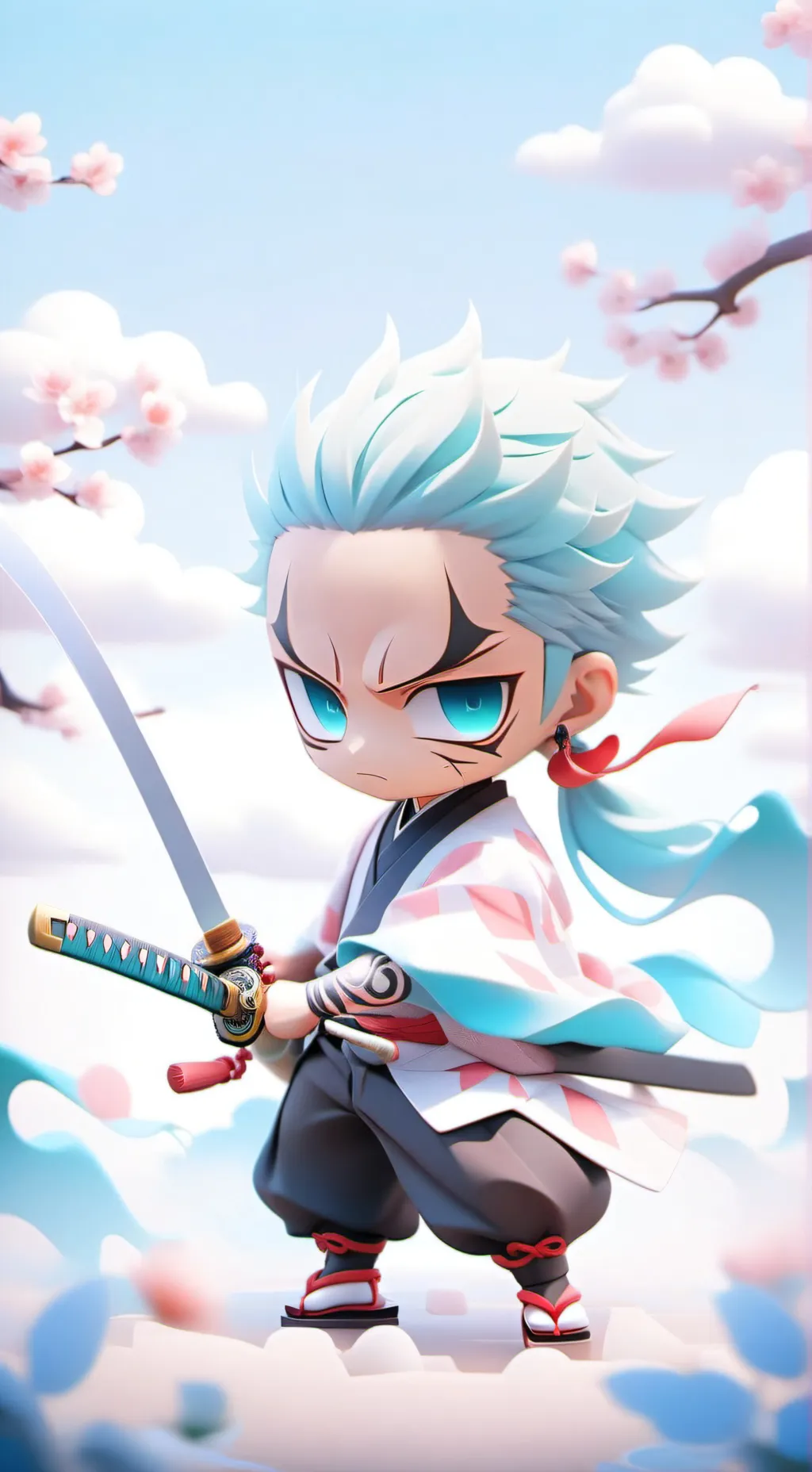 ai character: mundo das 3 raças background