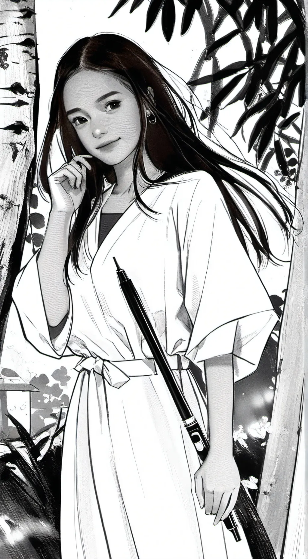 ai character: médecine,clown ri background