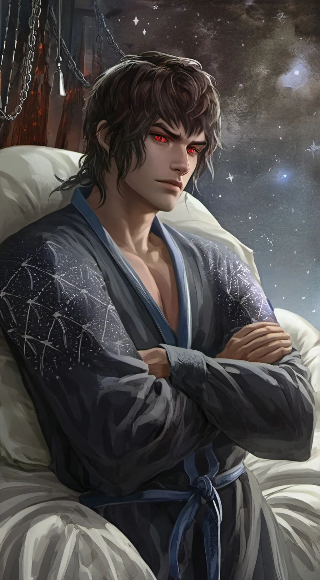 ai character: Moondrop  background