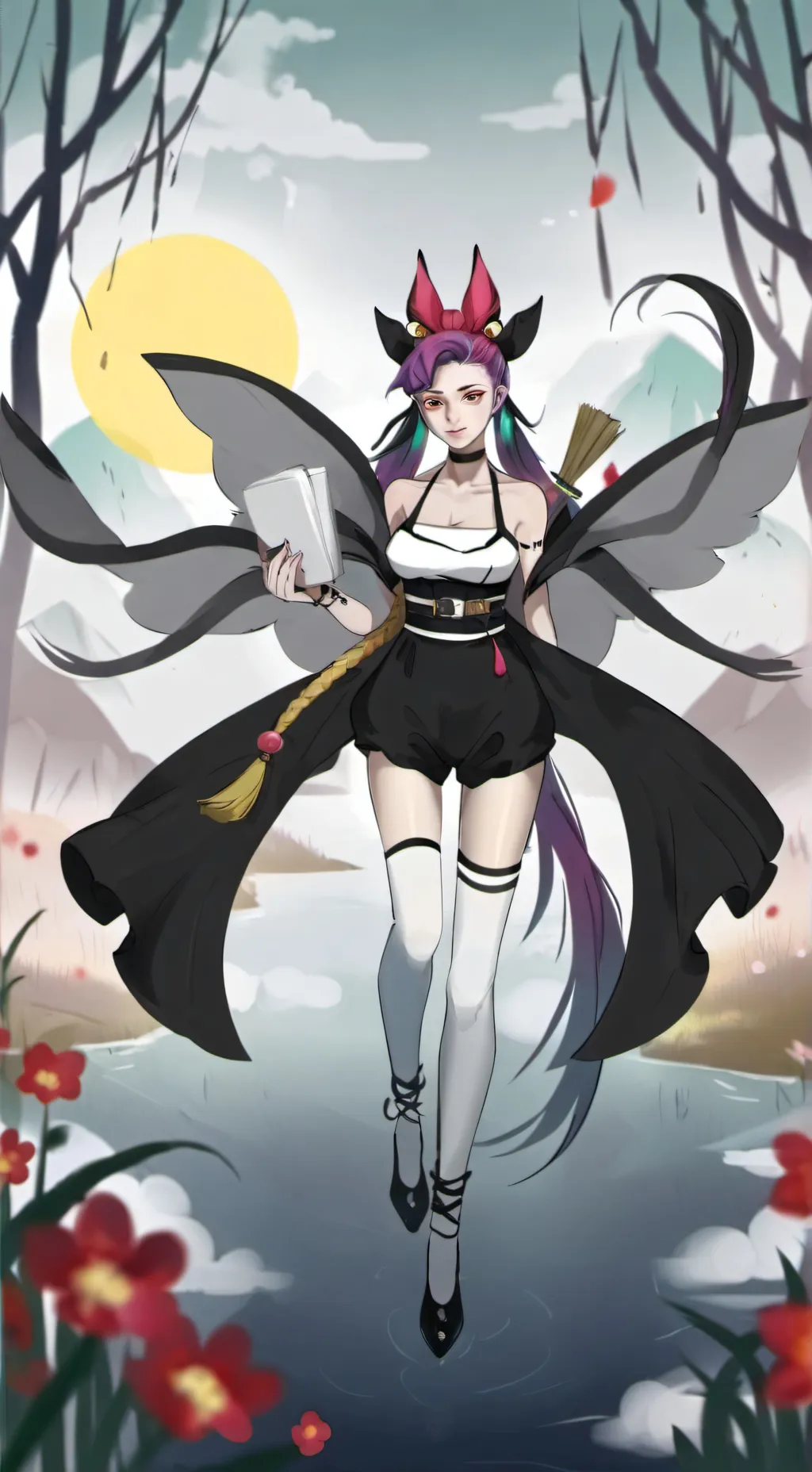 ai character: KPDH y/n x Rumi background