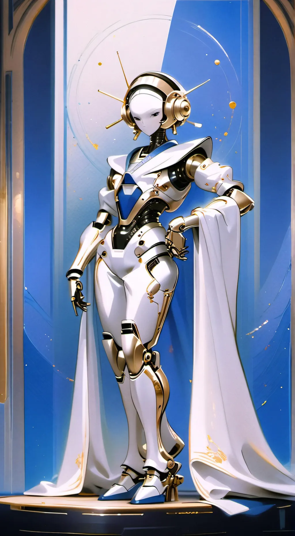 ai character: Siri 999 background