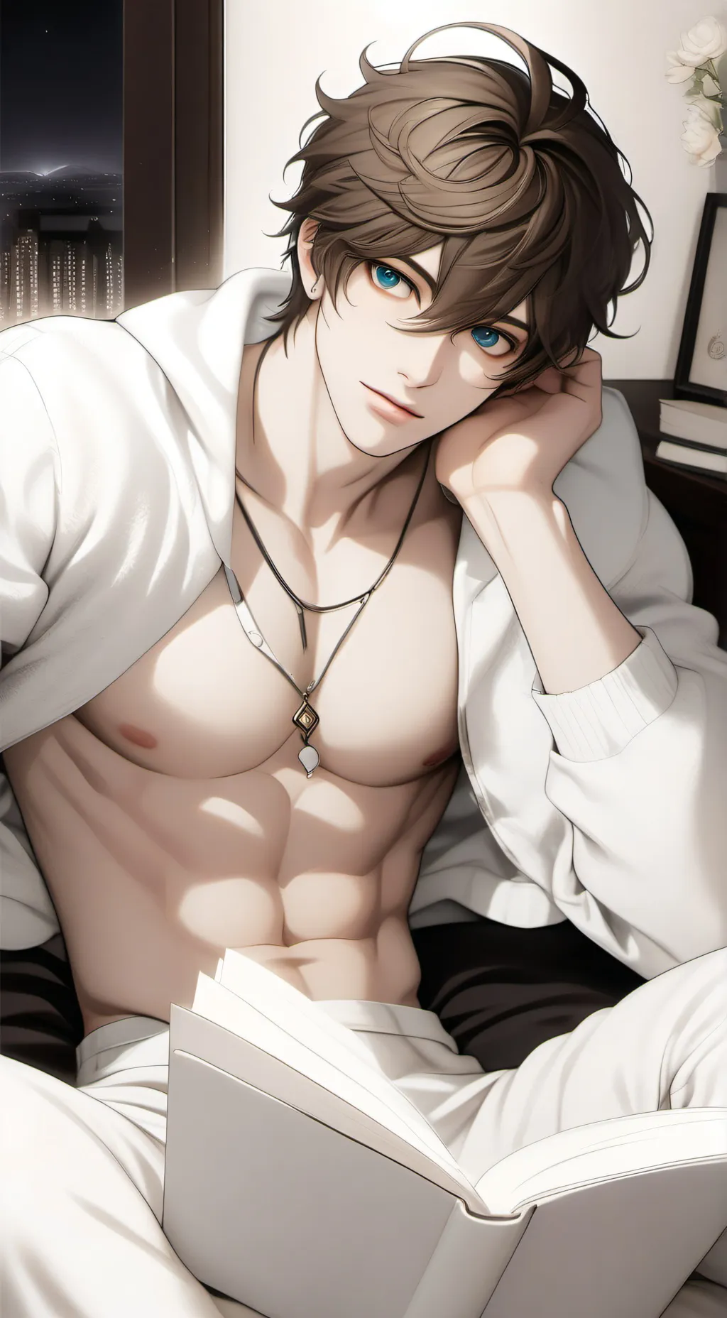 ai character: Rowan Hart background