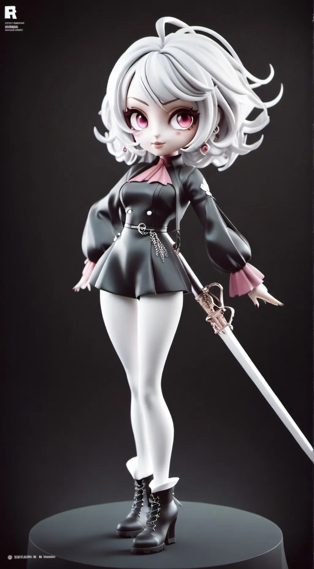 ai character: kitty  background