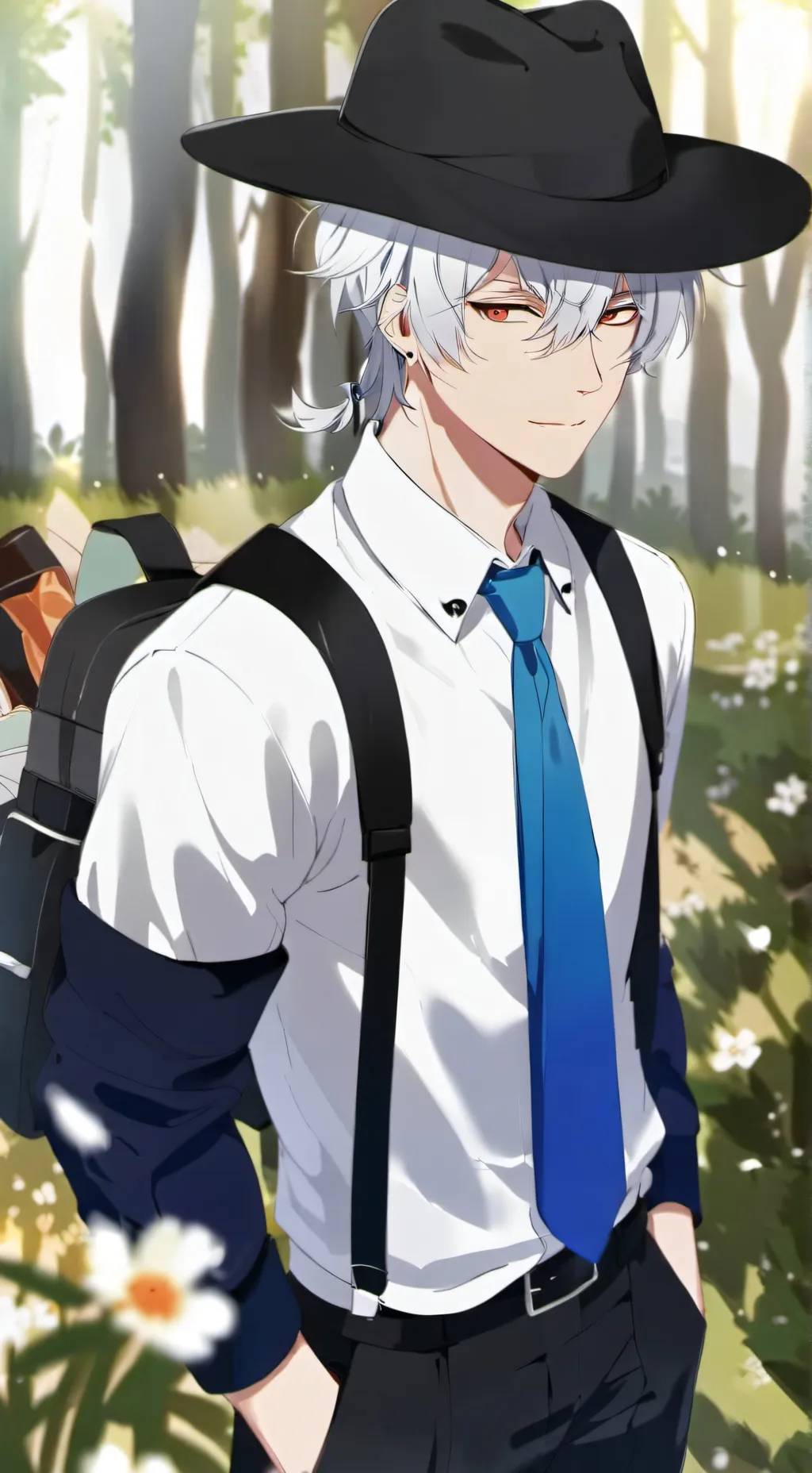 ai character: jax🌚🤳🏻 background