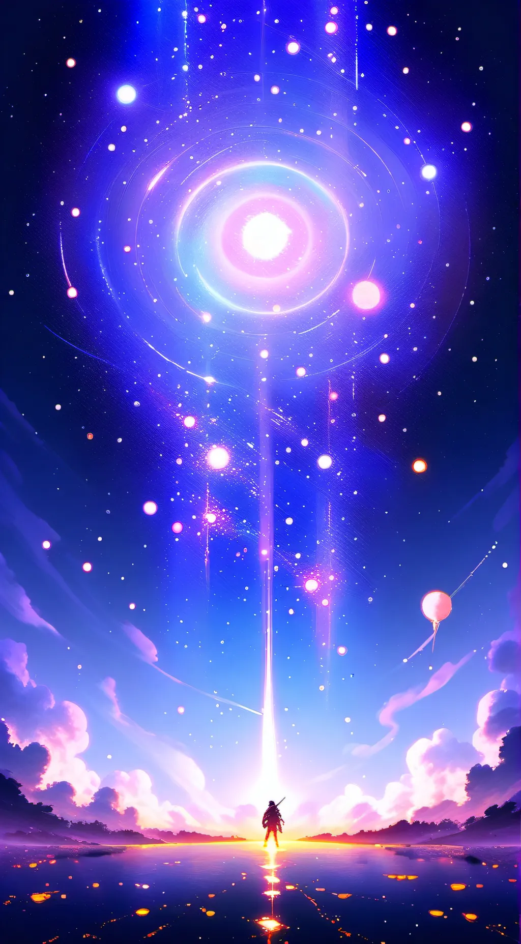 ai character: Moonflower  background