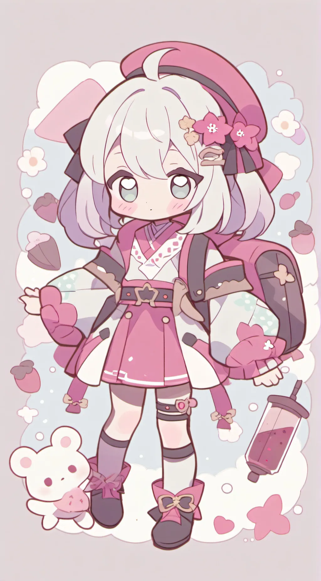 ai character: Stuck In Roblox background