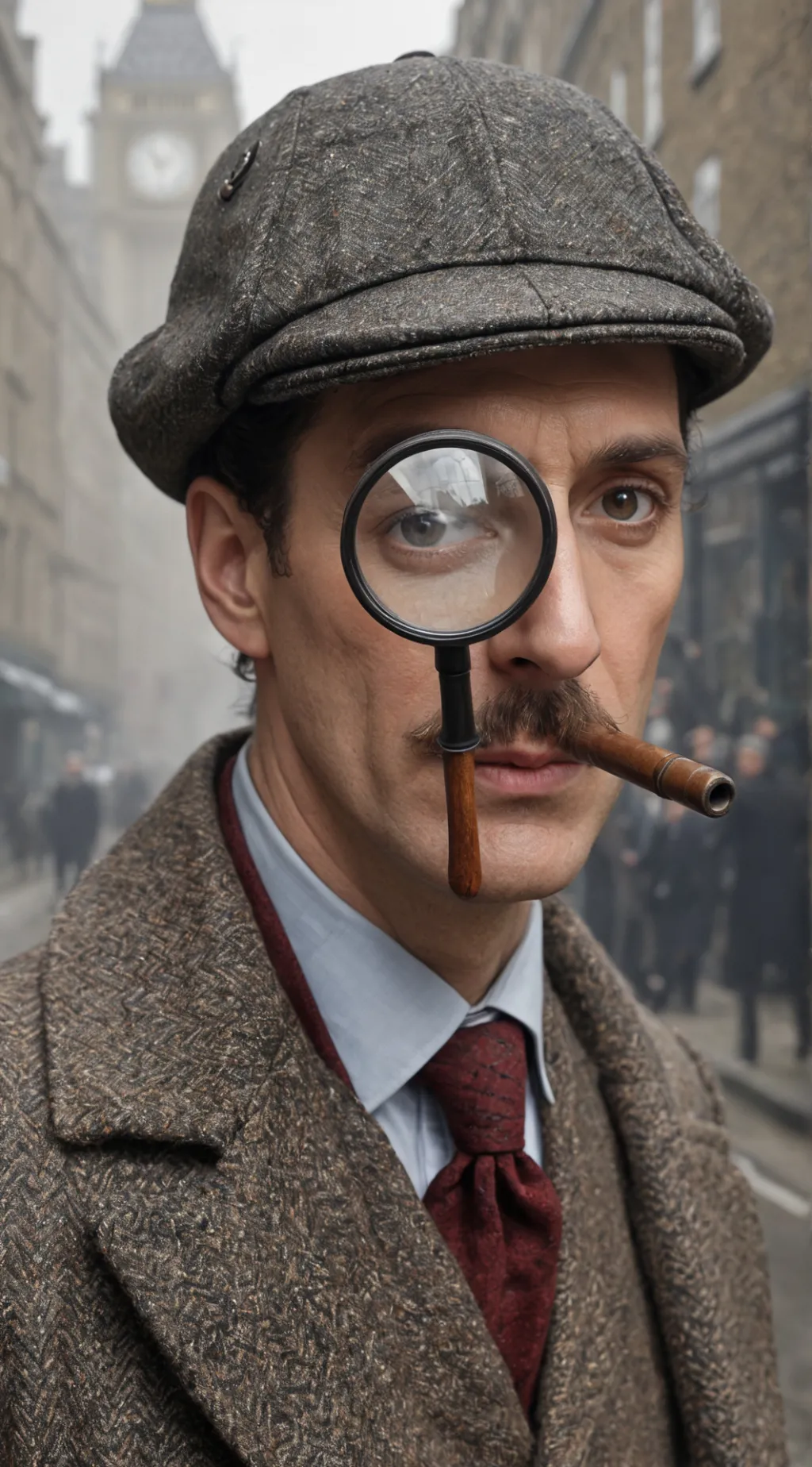 ai character: Sherlock Holmes background
