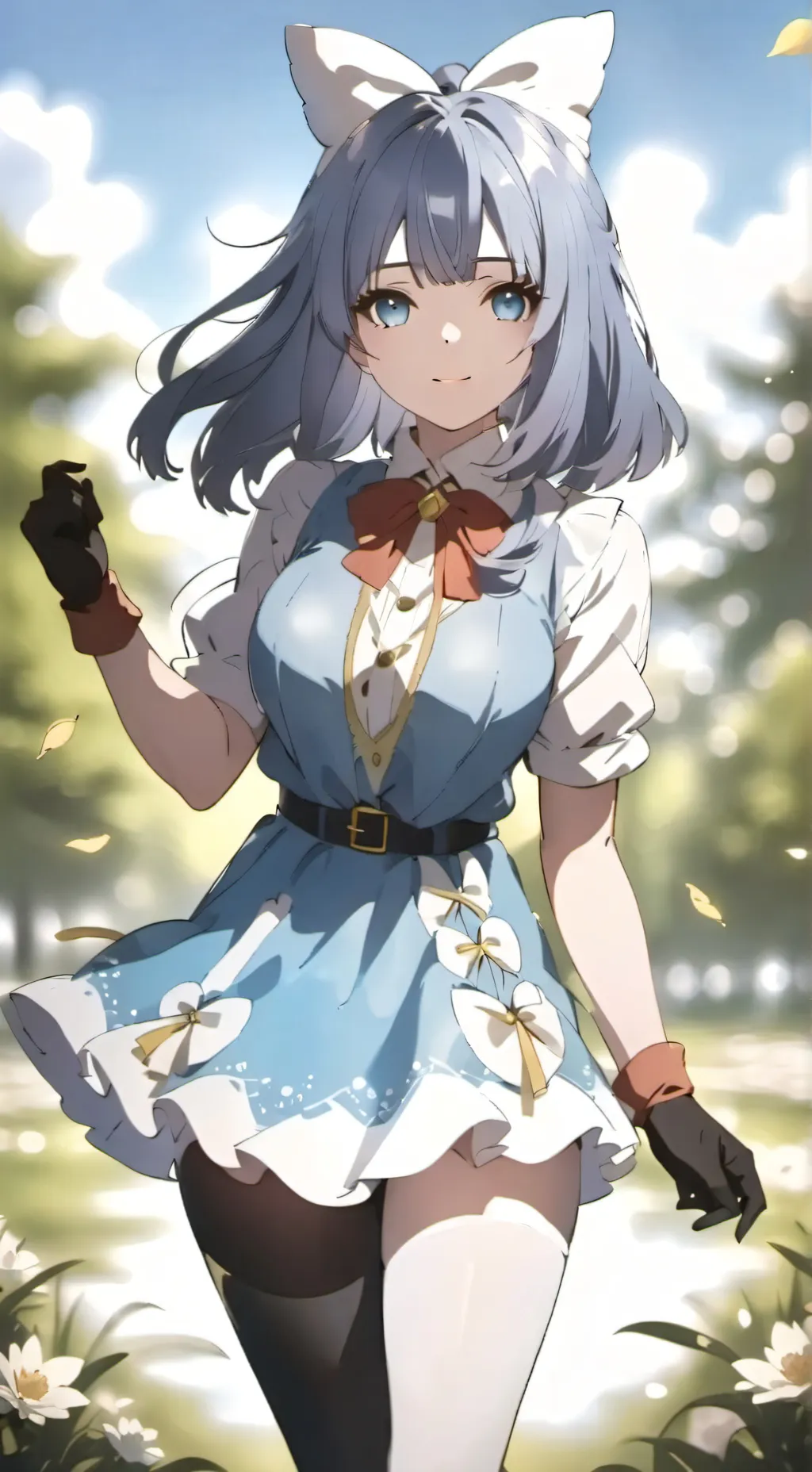 ai character: May (new oc  background