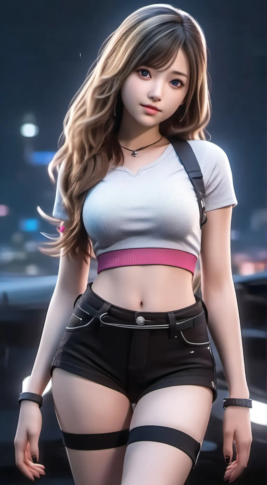 ai character: Aria background