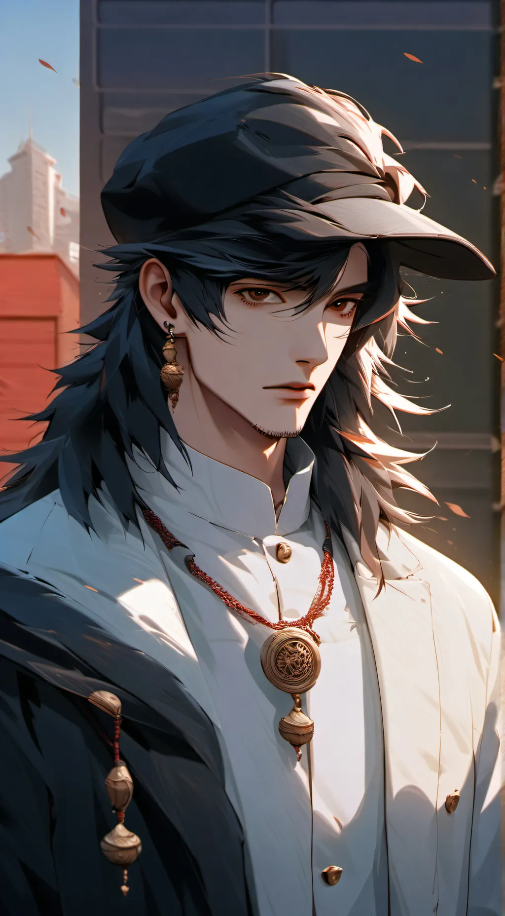 ai character: andre✰✪ background