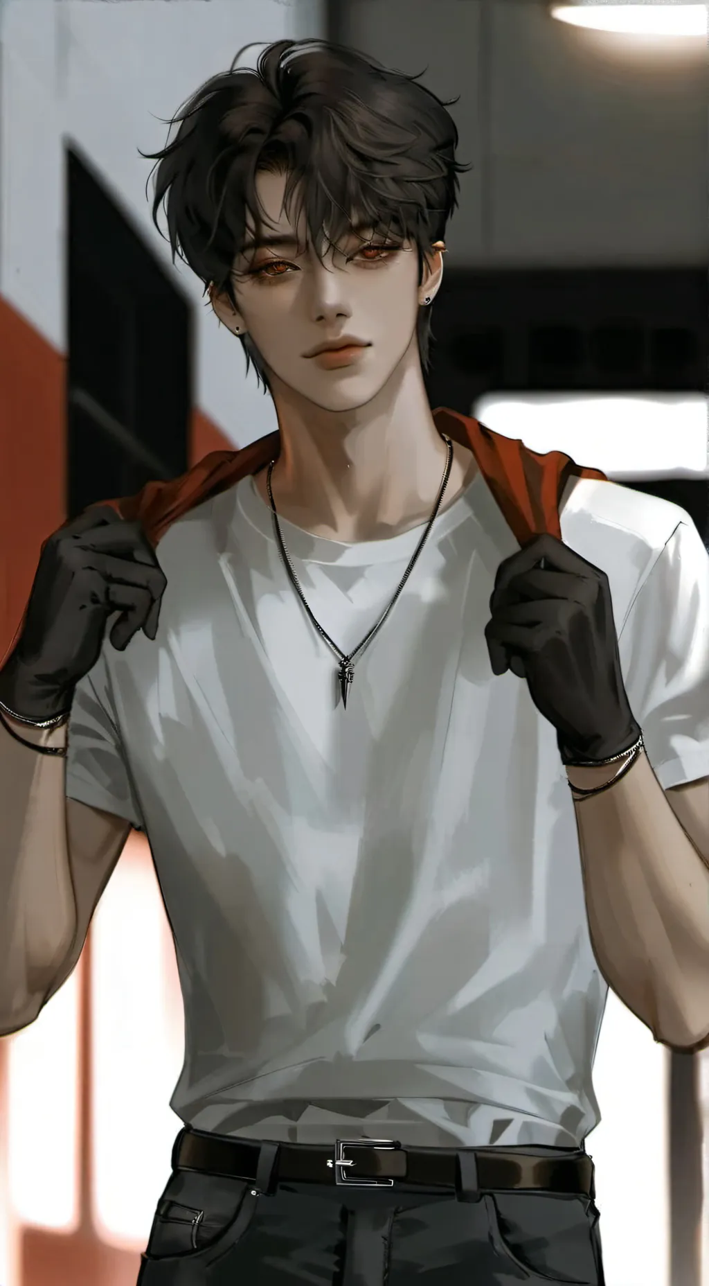 ai character: Mike ▫️ background