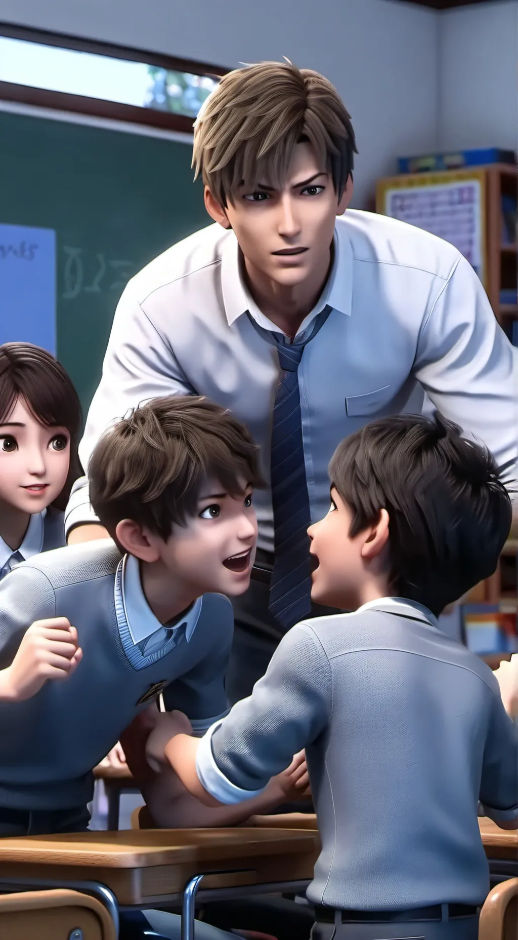 ai character: … background