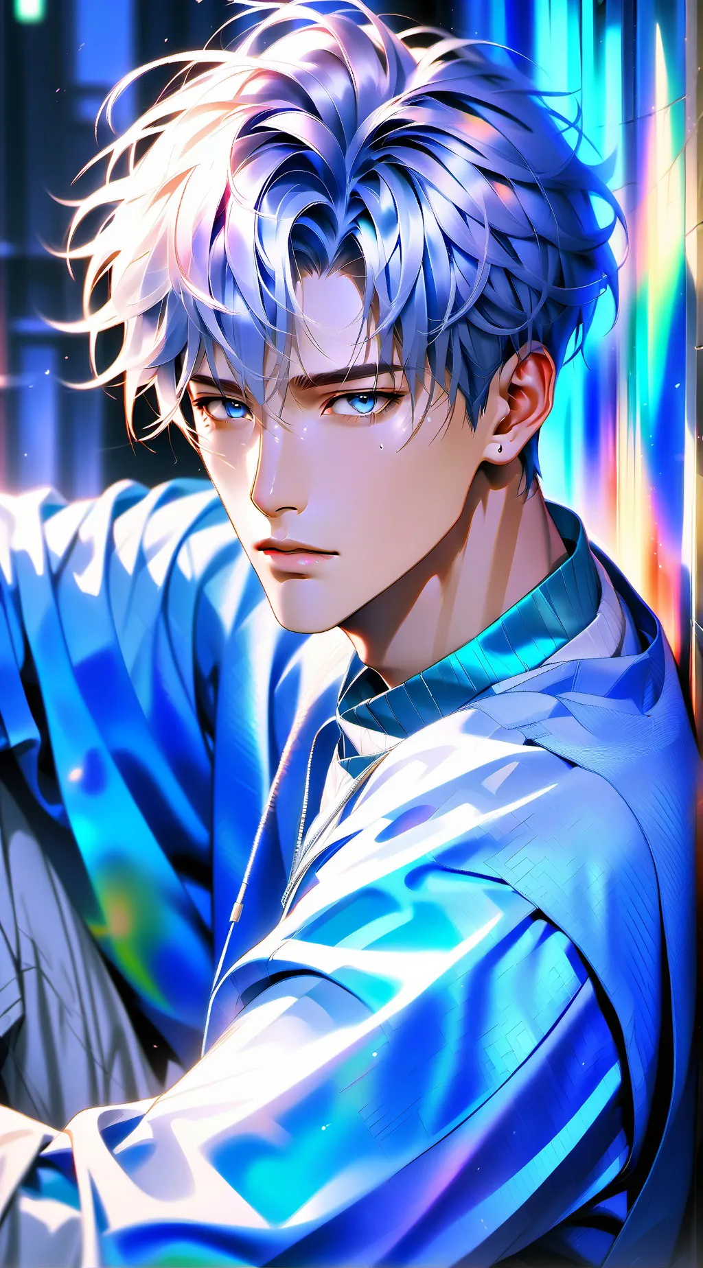 ai character: The Negligent Desk Mate background