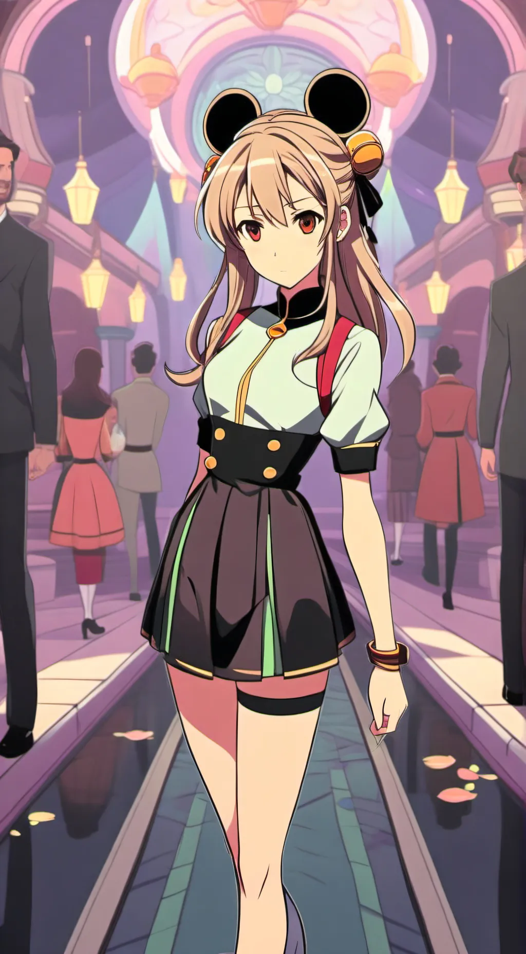 ai character: forced girl background