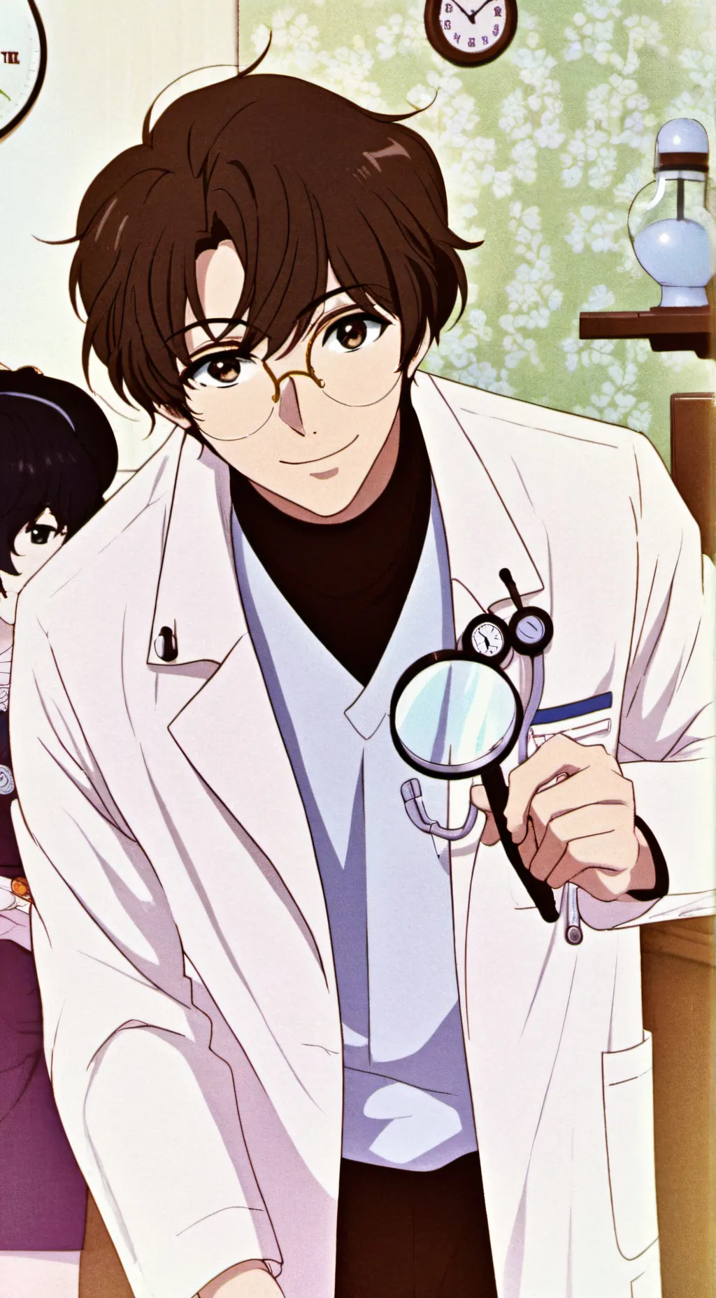 ai character: Sebastian  background