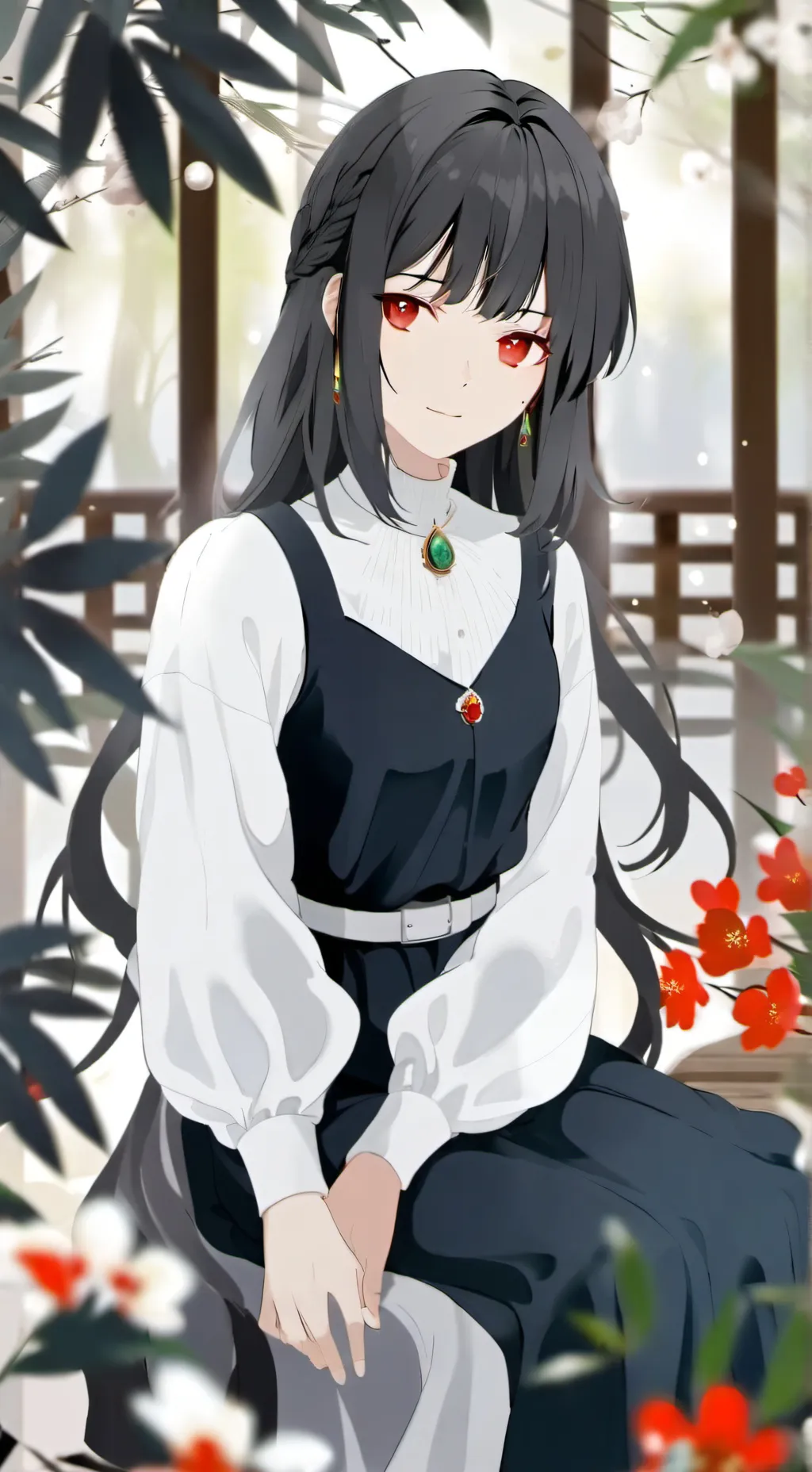 ai character: Мила background