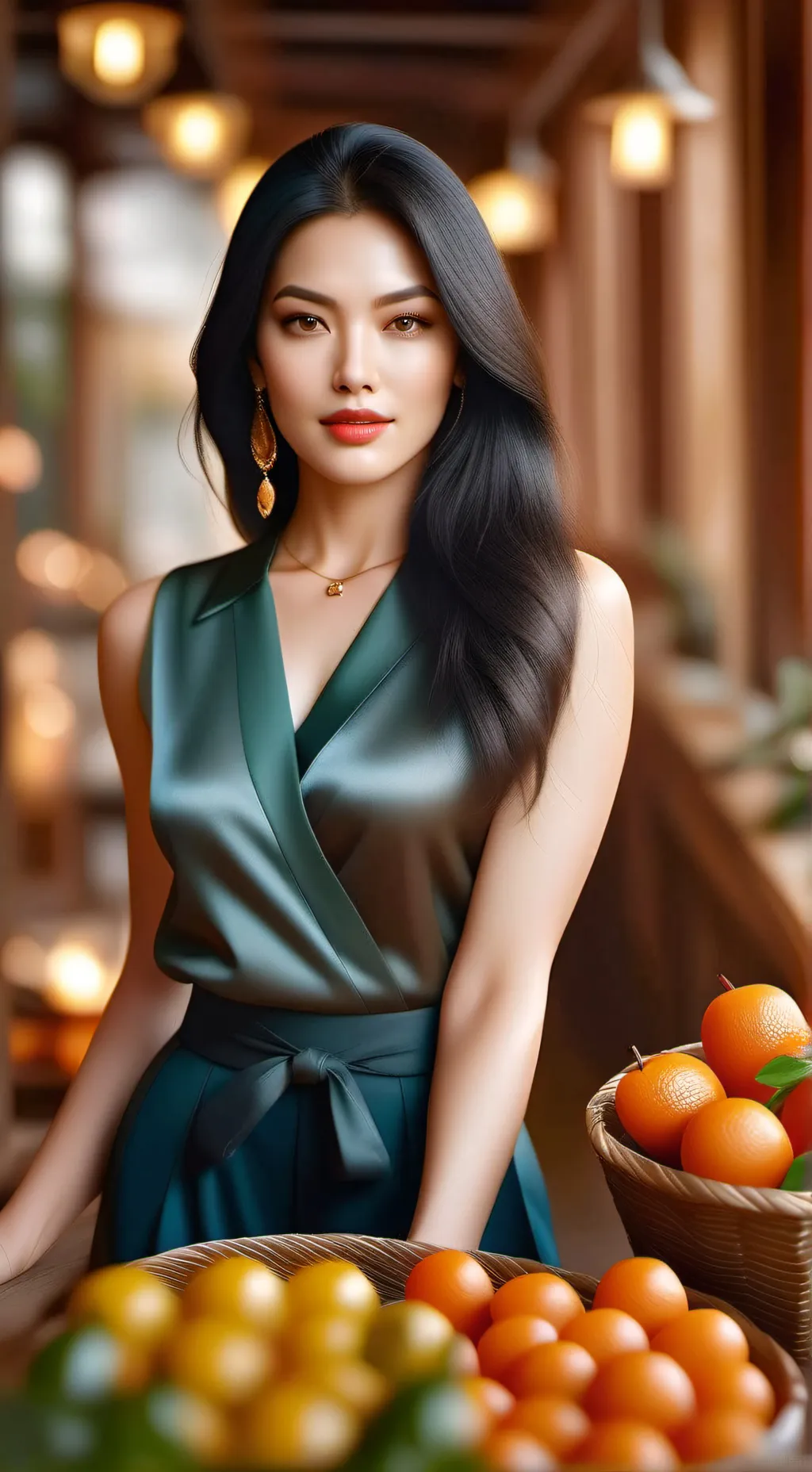 ai character: Lena background