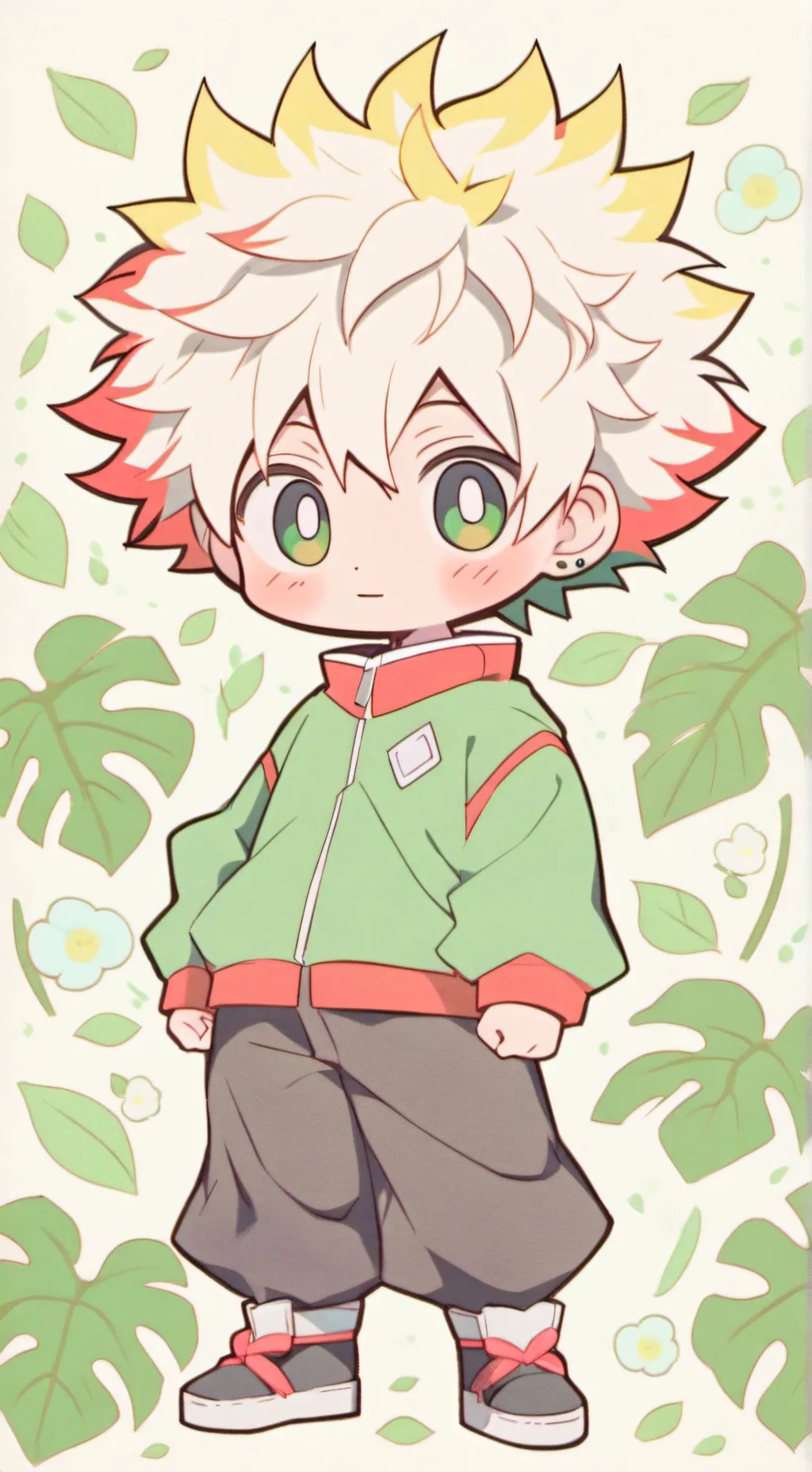 ai character: Bakugo husband  background