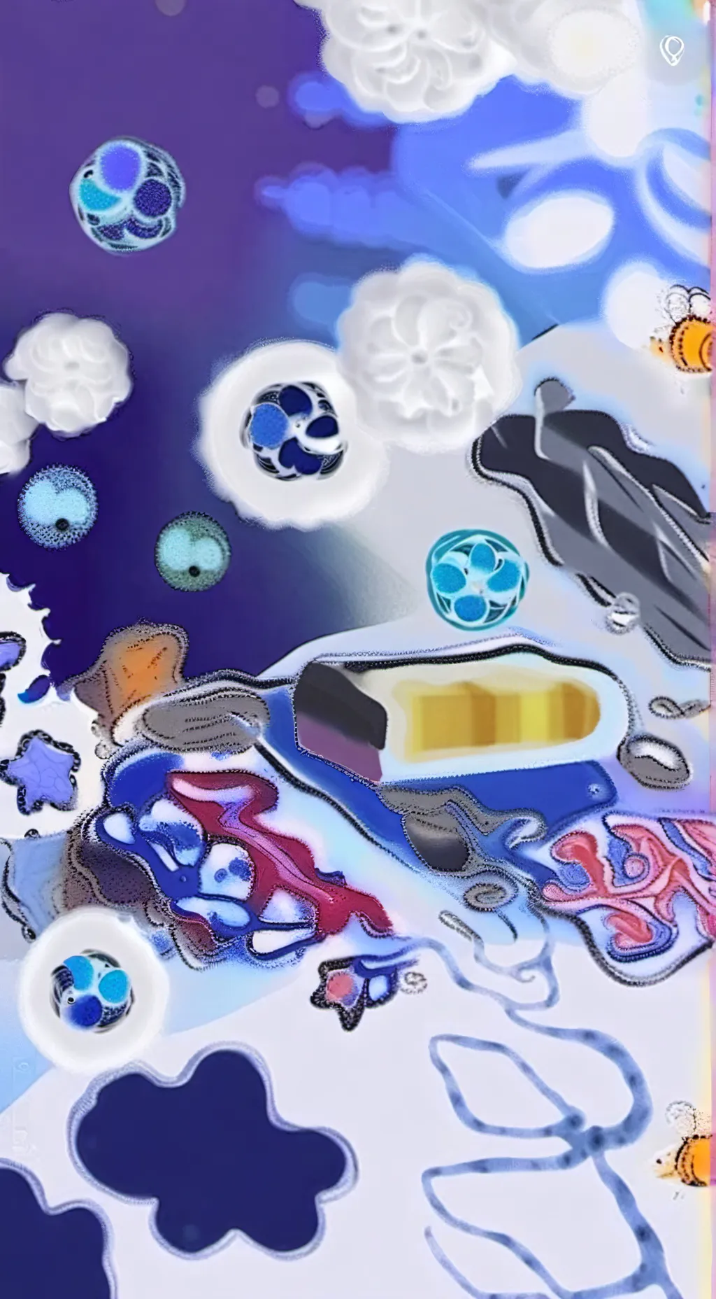 ai character: Dandys world fight background