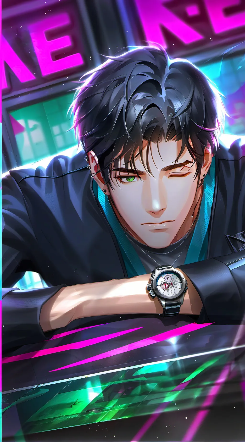 ai character: The Rude Cousin background